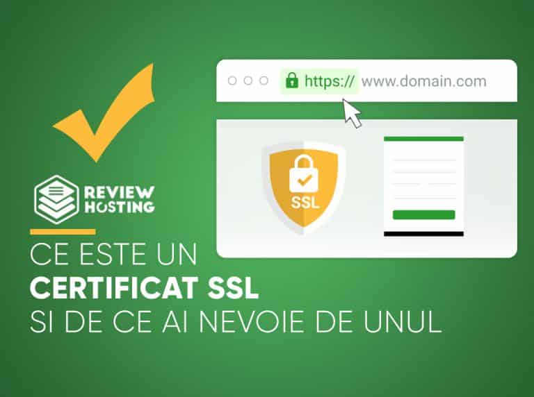 Este ceva normal si obisnuit sa ai un SSL iar aceasta solutie va fi mereu disponibila si prezentata de catre oricare furnizor de gazduire web.
