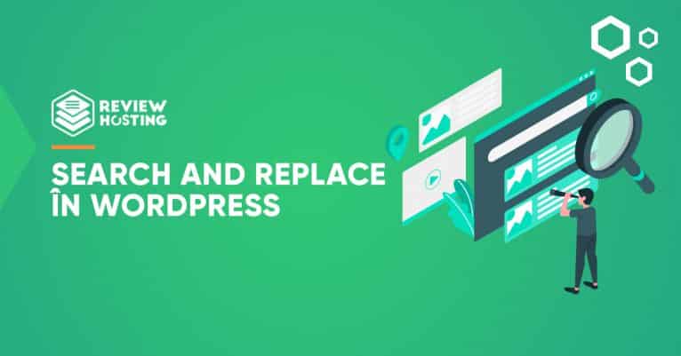 Search and replace in WordPress