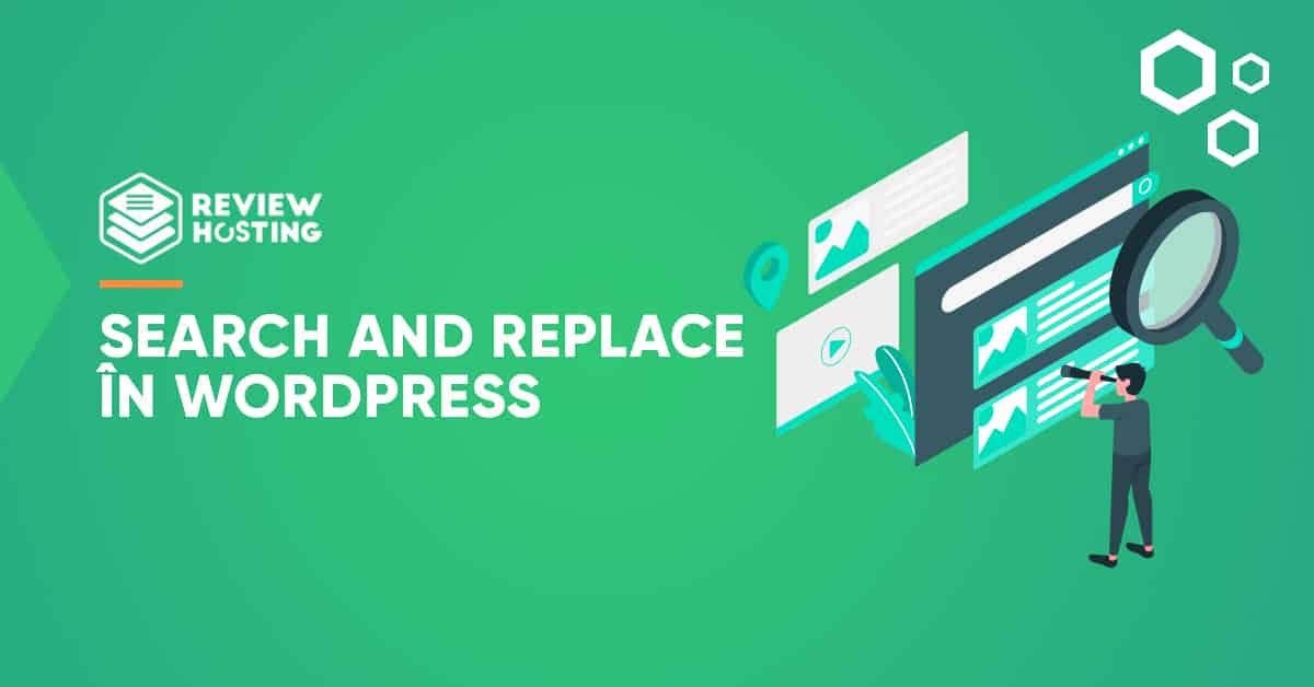 Search and replace in WordPress