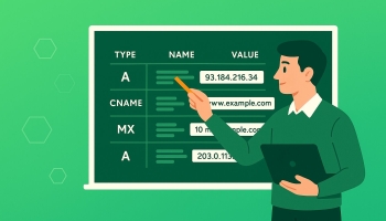 Explicarea in detaliu a inregistrarilor DNS comune